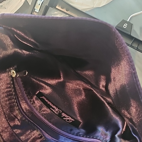Lulu Townsend Purple Clutch Bag - Picture 4 of 4